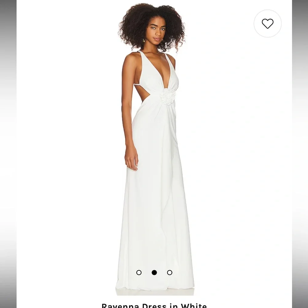 NWT RONNY KOBO RAVENNA DRESS IN WHITE SIZE S NEVER WORN - Picture 3 of 10